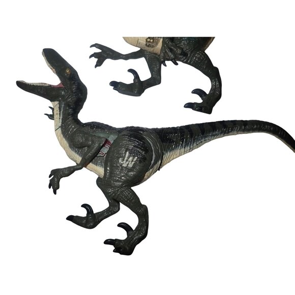 Lot Jurassic World Velociraptor Dinosaur Growler‎ Sound Light Up Action Figure - Picture 3 of 5